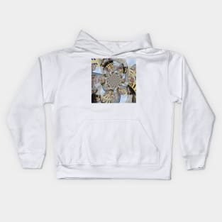 Fractal city Kids Hoodie